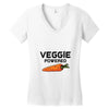 Veggie Powered Women's V-Neck T-Shirt