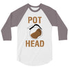 pot head 3/4 Sleeve Shirt