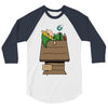 wake up 3/4 Sleeve Shirt