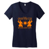 ninja Women's V-Neck T-Shirt
