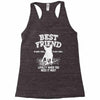 Best Friend Pug Racerback Tank