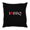 I love BBQ Throw Pillow