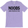 noobs are people too t shirt x large funny nerdy geek cod halo cool ga T-Shirt