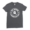 world's largest lap dog Ladies Fitted T-Shirt