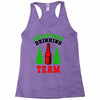 christmas drinking team Racerback Tank