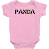 Panda Write T-Shirt Baby Bodysuit