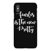 fearless is the new pretty iPhoneX