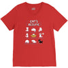 cat's resume V-Neck Tee