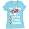 Yes To Sex! Ladies Fitted T-Shirt