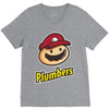 plumbers V-Neck Tee