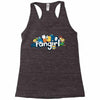 thunder and lightning Racerback Tank