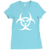 zombie outbreak response team crew Ladies Fitted T-Shirt