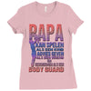 papa   body guard Ladies Fitted T-Shirt