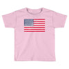 t-rex vintage american flag Toddler T-shirt