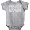 okayest girlfriend ever Baby Onesie