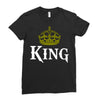 king Ladies Fitted T-Shirt