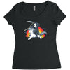 death is magic Women's Triblend Scoop T-shirt