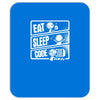 v3 eat sleep code Mousepad