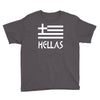 greece hellas greek flag Youth Tee