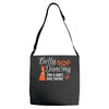 belly dancing only harder Adjustable Strap Totes