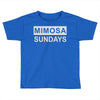 mimosa sundays brunch mens Toddler T-shirt