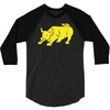 bull spain espana football animal tee all present sz new 3/4 Sleeve Shirt