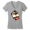 licka roid Women's V-Neck T-Shirt