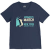 Women's March New York V-Neck Tee