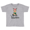 merry cristmas reindeer Toddler T-shirt