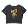 wat skateboard Crop Top