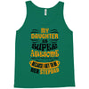 My Daughter Is Super Awesome Her Stepdad Tank Top