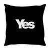 vote yes for scotland scottish independence Throw Pillow