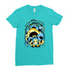 child and monsters Ladies Fitted T-Shirt