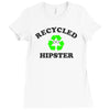 recycled hipster Ladies Fitted T-Shirt