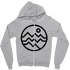 mountain bold (for light) Zipper Hoodie