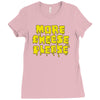 more cheese please Ladies Fitted T-Shirt