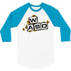gamer wasd 3/4 Sleeve Shirt