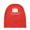 i only get blown on birthdays Baby Beanies