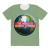 the world is always spinnin All Over Women's T-shirt