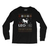 santa leo christmas ugly t shirts Long Sleeve Shirts