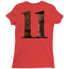 Team 11 Ladies Fitted T-Shirt
