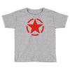 military starfunny retro army war vietnam usa britain fashion Toddler T-shirt