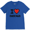 i love chicago V-Neck Tee