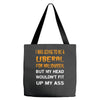 liberal for halloween Tote Bags