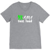 zombie fast food  funny V-Neck Tee