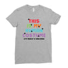 This Is My Human Costume I'm Really a Unicorn Ladies Fitted T-Shirt