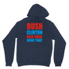 bush clinton large Unisex Hoodie