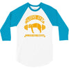 sloths gym   train hard tomorrow 3/4 Sleeve Shirt