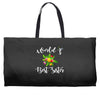 world's best sister with flowers. Weekender Totes
