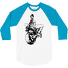 biker girl 3/4 Sleeve Shirt